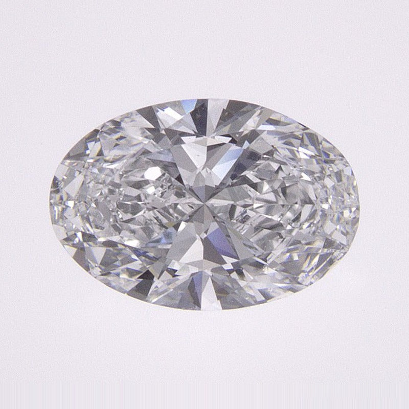 0.82 ct lab-grown diamond, oval cut | Sapphire Row · cut7