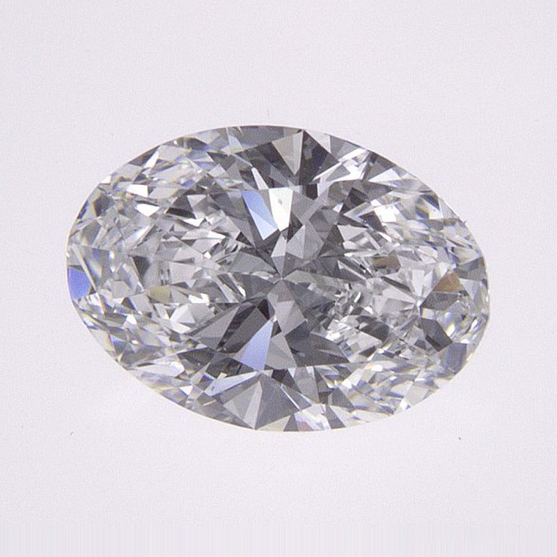 0.82 ct lab-grown diamond, oval cut | Sapphire Row · cut7