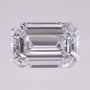0.82 ct lab-grown diamond, emerald cut | Sapphire Row · cut7