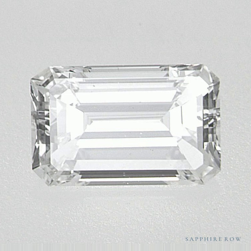 0.81 ct natural diamond, emerald cut | Sapphire Row · cut6