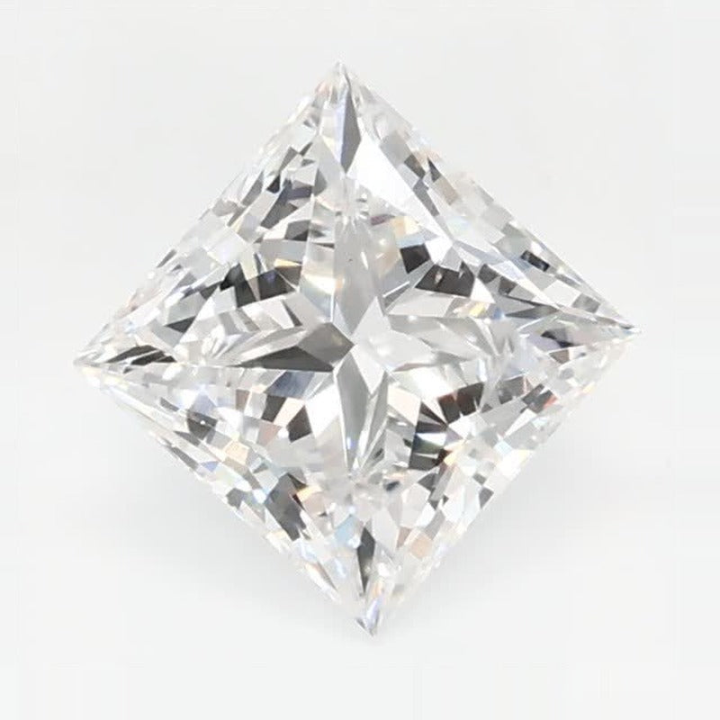0.81 ct lab-grown diamond, square cut | Sapphire Row · cut7
