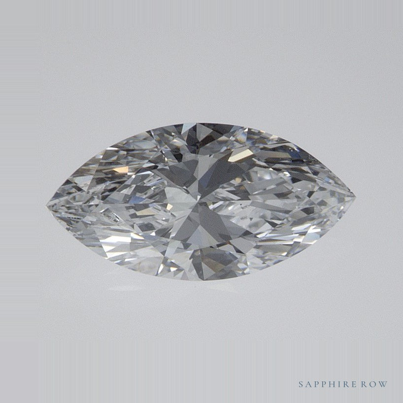 0.81 ct lab-grown diamond, marquise cut | Sapphire Row · cut7