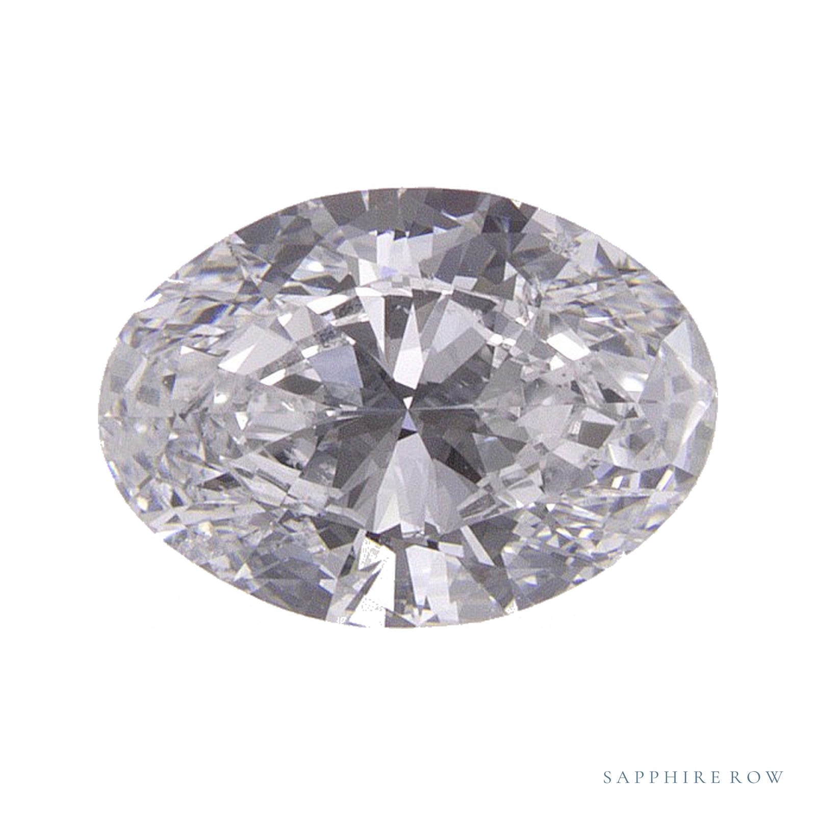 0.80 ct natural diamond, oval cut | Sapphire Row · cut4