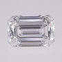 0.81 ct lab-grown diamond, emerald cut | Sapphire Row · cut7