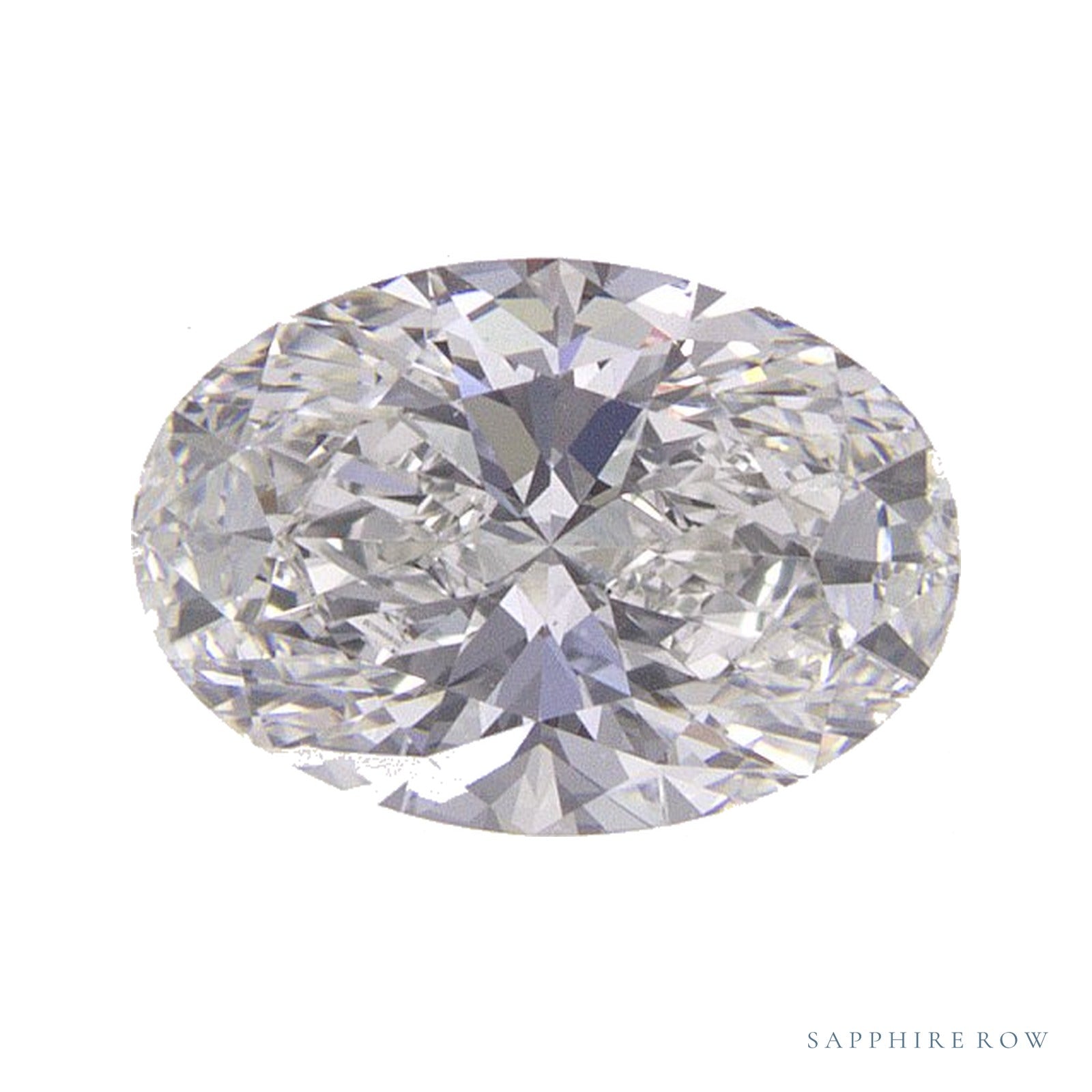 0.80 ct natural diamond, oval cut | Sapphire Row · cut4