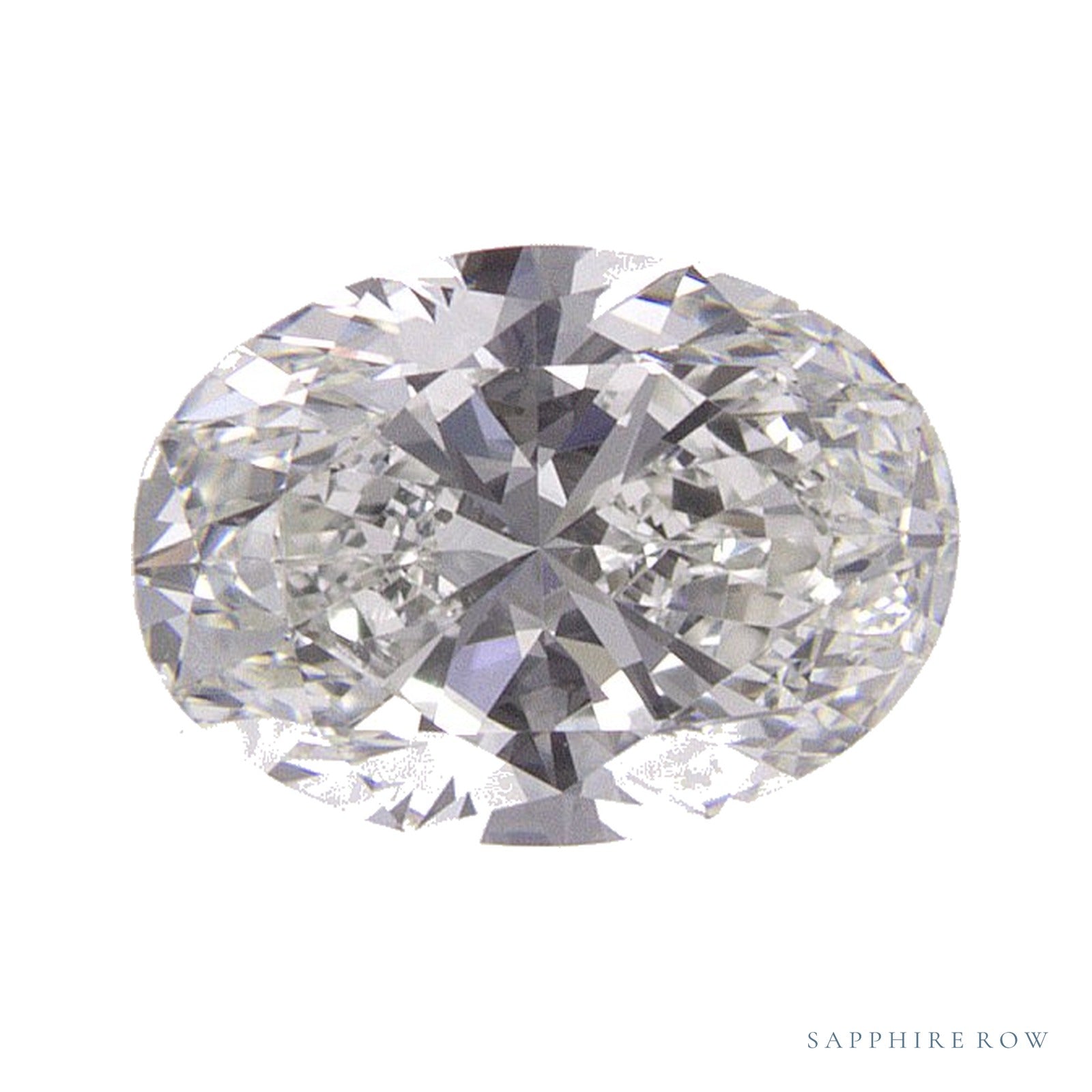 0.80 ct natural diamond, oval cut | Sapphire Row · cut4