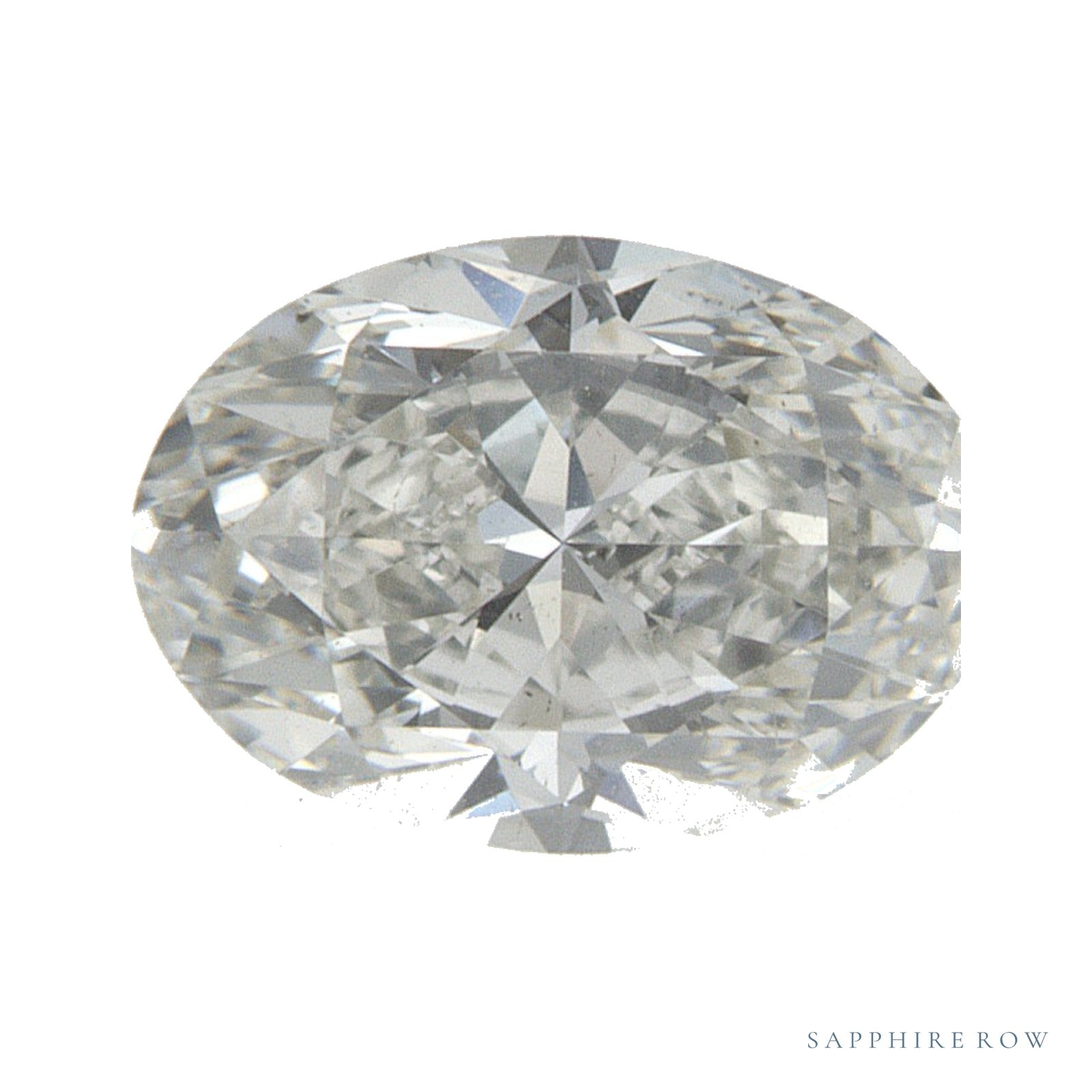 0.80 ct natural diamond, oval cut | Sapphire Row · cut4