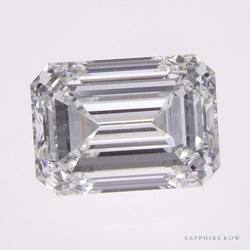 0.80 ct natural diamond, emerald cut | Sapphire Row · cut6