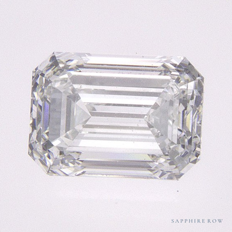 0.80 ct natural diamond, emerald cut | Sapphire Row · cut7