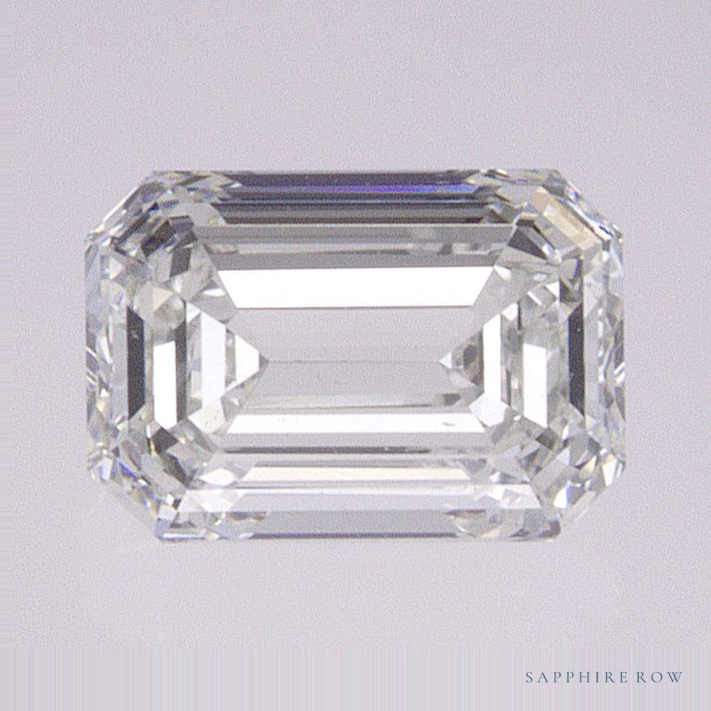 0.80 ct natural diamond, emerald cut | Sapphire Row · cut6