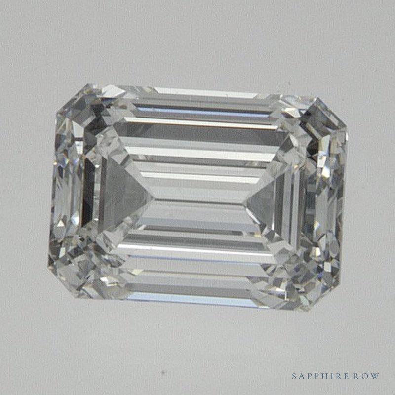 0.80 ct natural diamond, emerald cut | Sapphire Row · cut6