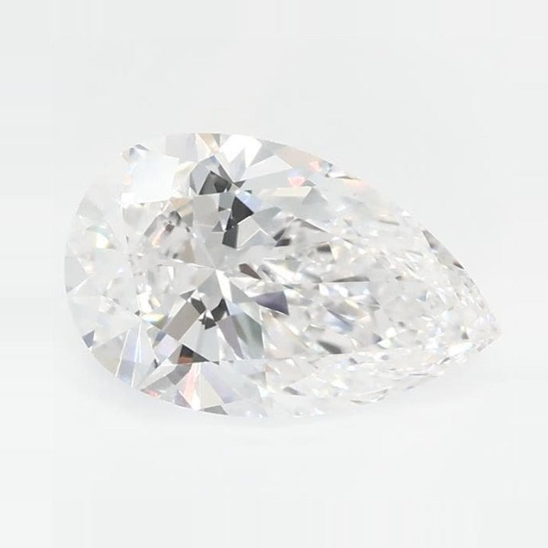 0.80 ct lab-grown diamond, pear cut | Sapphire Row · cut7