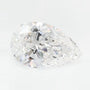 0.80 ct lab-grown diamond, pear cut | Sapphire Row · cut7