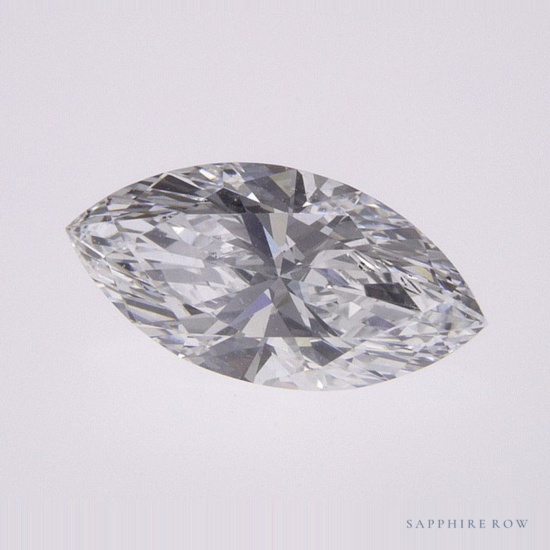 0.80 ct lab-grown diamond, marquise cut | Sapphire Row · cut7