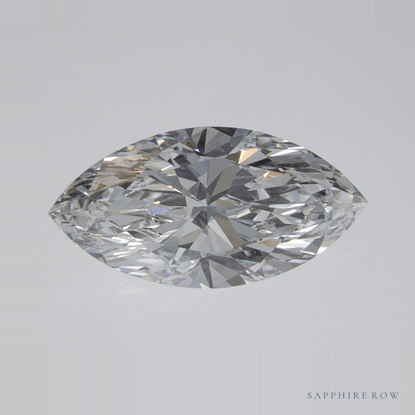 0.80 ct lab-grown diamond, marquise cut | Sapphire Row · cut7