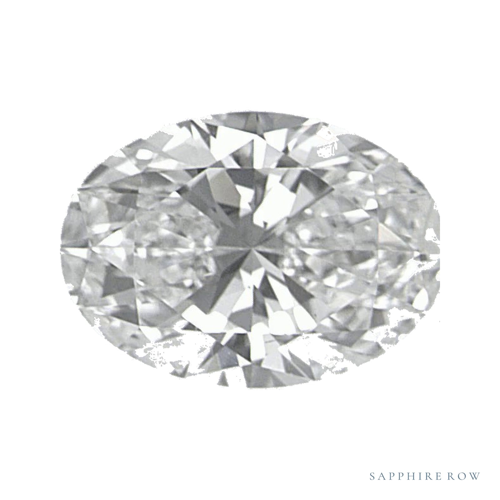 0.78 ct natural diamond, oval cut | Sapphire Row · cut4