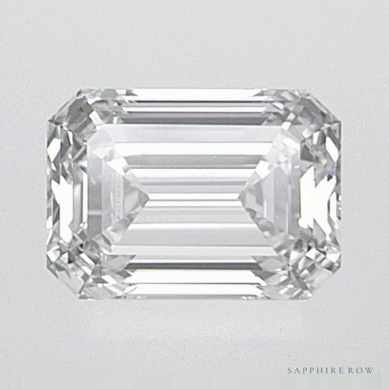 0.78 ct natural diamond, emerald cut | Sapphire Row · cut6