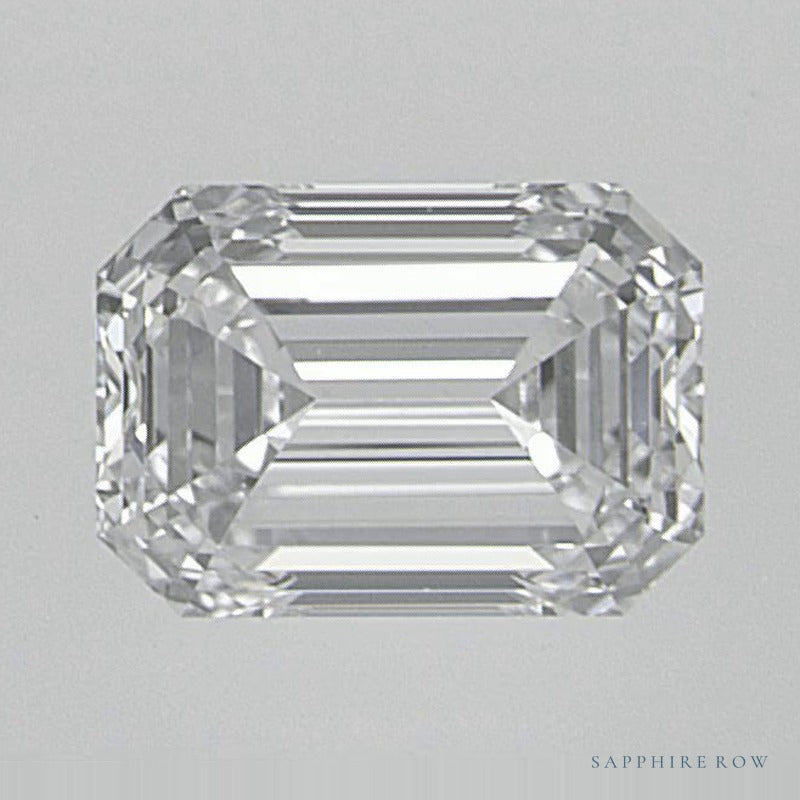 0.78 ct natural diamond, emerald cut | Sapphire Row · cut6