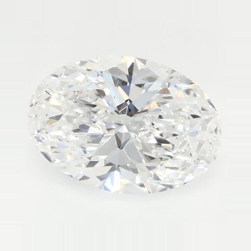 0.78 ct lab-grown diamond, oval cut | Sapphire Row · cut7