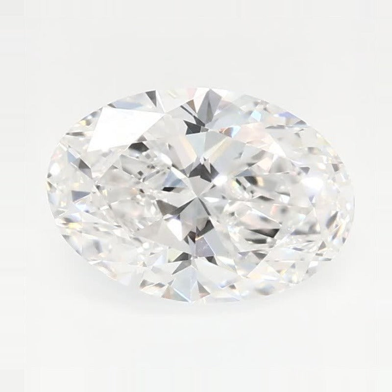0.78 ct lab-grown diamond, oval cut | Sapphire Row · cut7