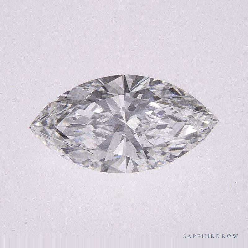 0.78 ct lab-grown diamond, marquise cut | Sapphire Row · cut7