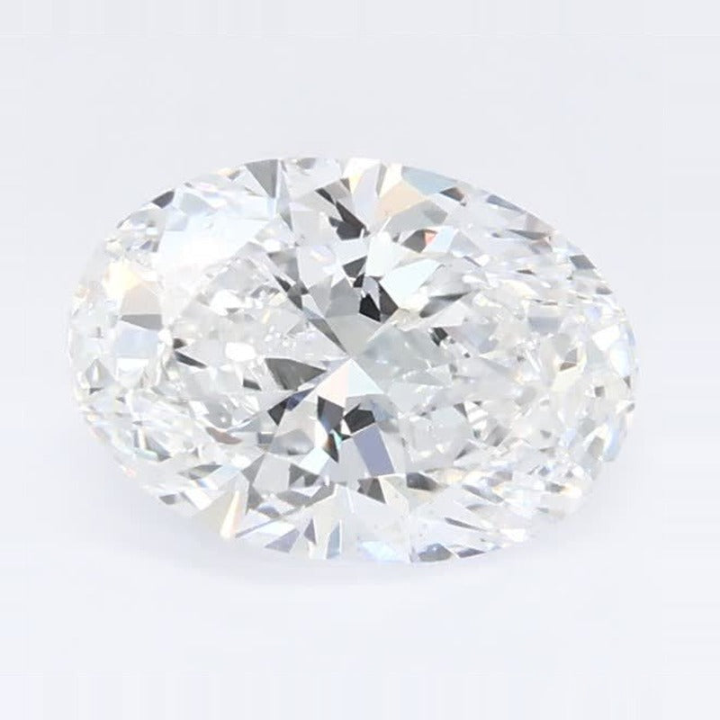 0.77 ct lab-grown diamond, oval cut | Sapphire Row · cut7