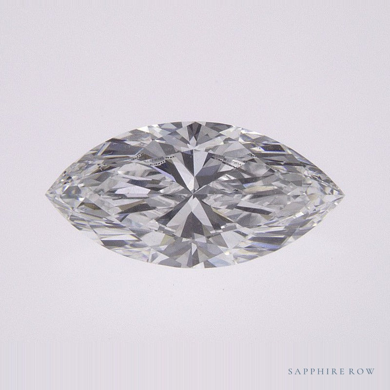 0.77 ct lab-grown diamond, marquise cut | Sapphire Row · cut7