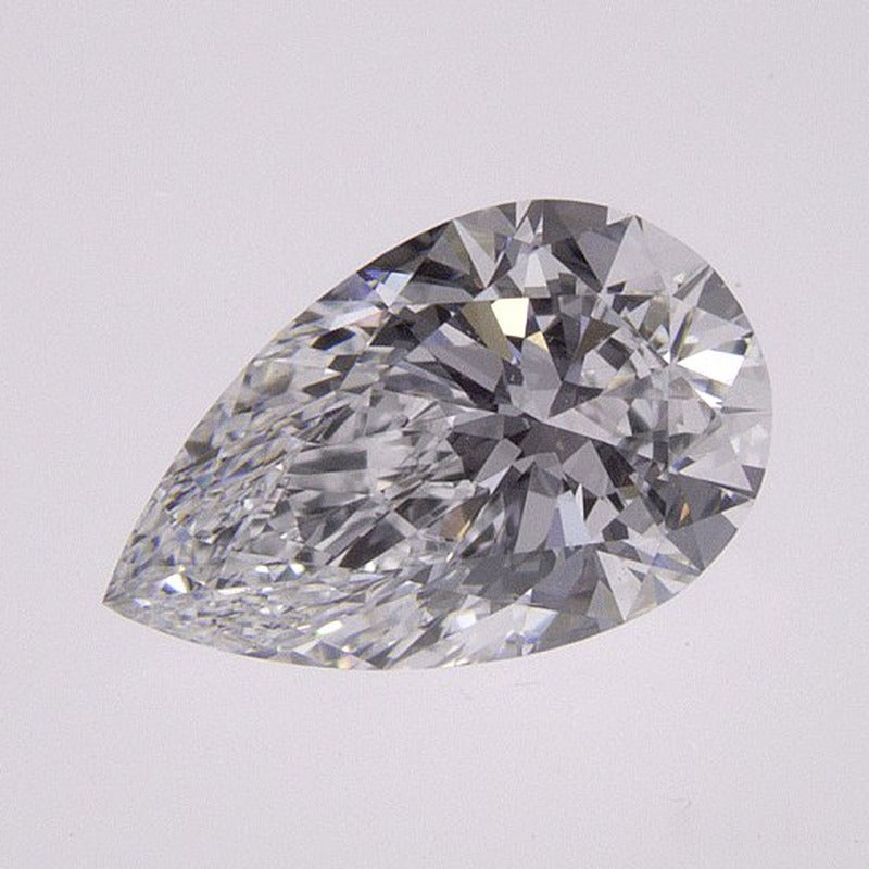 0.77 ct lab-grown diamond, pear cut | Sapphire Row · cut7