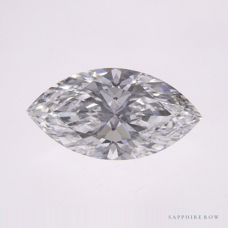 0.77 ct lab-grown diamond, marquise cut | Sapphire Row · cut7