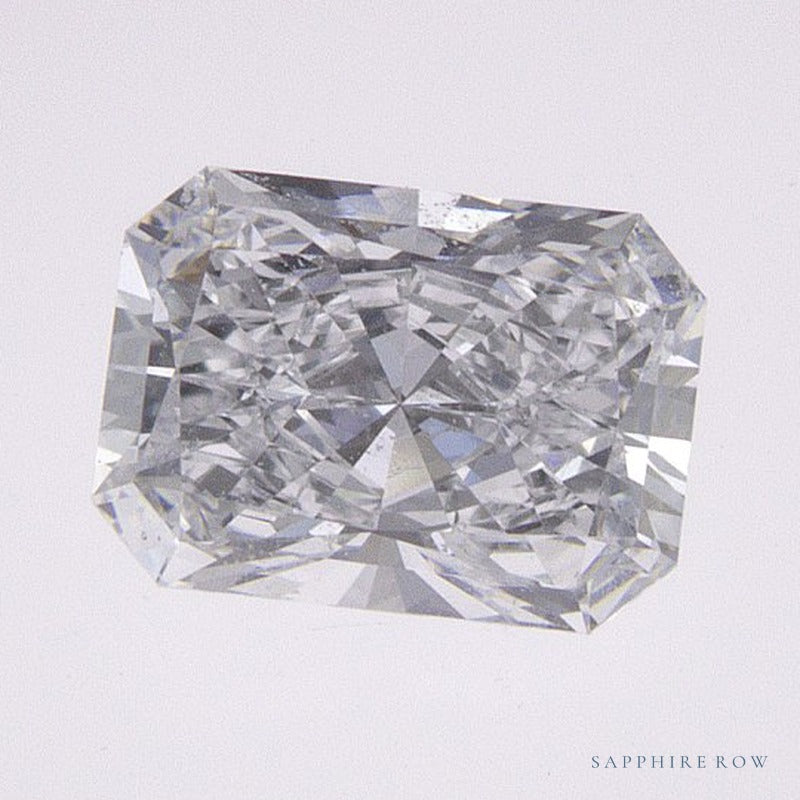 0.77 ct lab-grown diamond, radiant cut | Sapphire Row · cut7