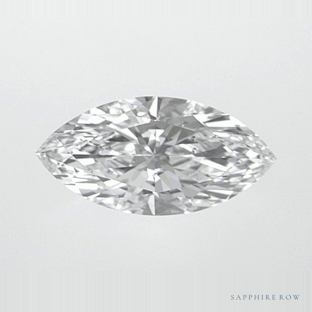 0.76 ct lab-grown diamond, marquise cut | Sapphire Row · cut7
