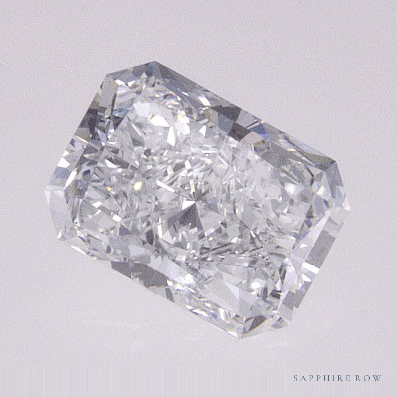 0.76 ct lab-grown diamond, radiant cut | Sapphire Row · cut7