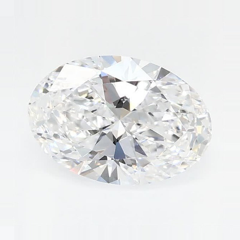 0.74 ct lab-grown diamond, oval cut | Sapphire Row · cut7