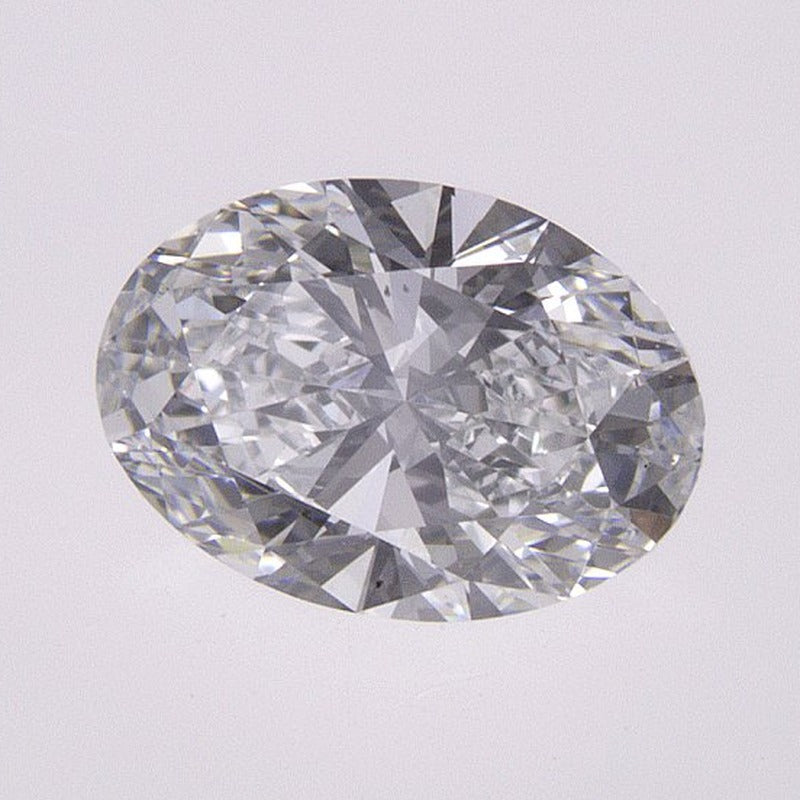 0.74 ct lab-grown diamond, oval cut | Sapphire Row · cut7
