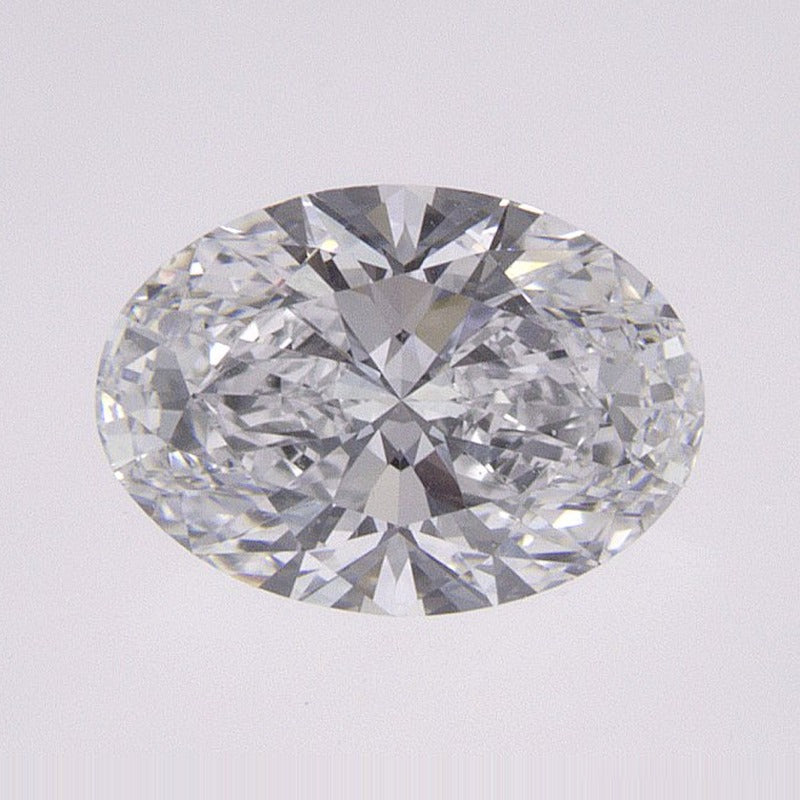0.74 ct lab-grown diamond, oval cut | Sapphire Row · cut7