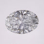 0.74 ct lab-grown diamond, oval cut | Sapphire Row · cut7