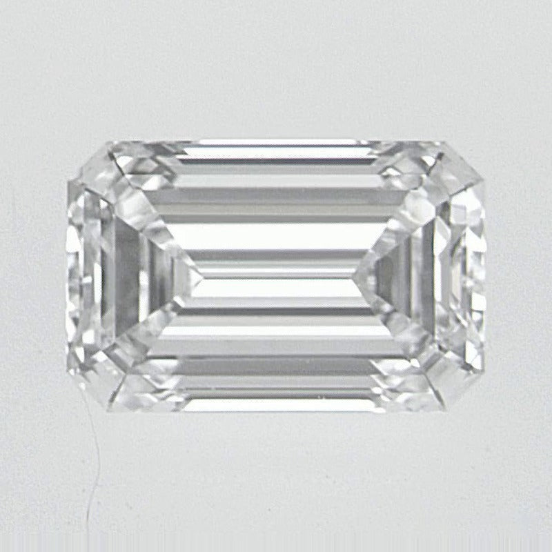 0.73 ct natural diamond, emerald cut | Sapphire Row · cut7