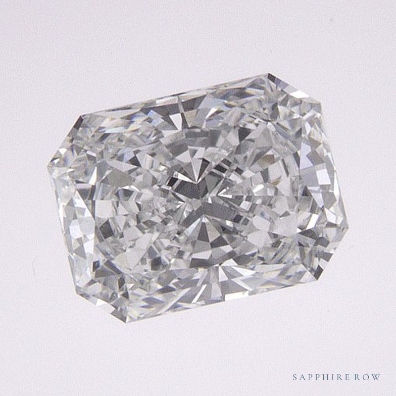 0.73 ct lab-grown diamond, radiant cut | Sapphire Row · cut7