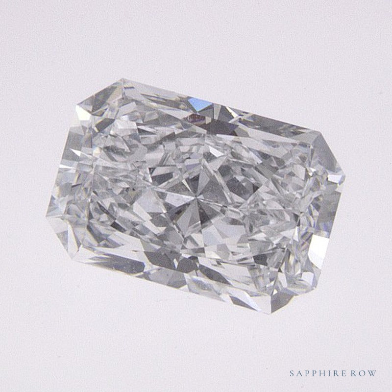 0.73 ct lab-grown diamond, radiant cut | Sapphire Row · cut7