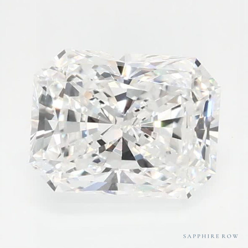 0.73 ct lab-grown diamond, radiant cut | Sapphire Row · cut7