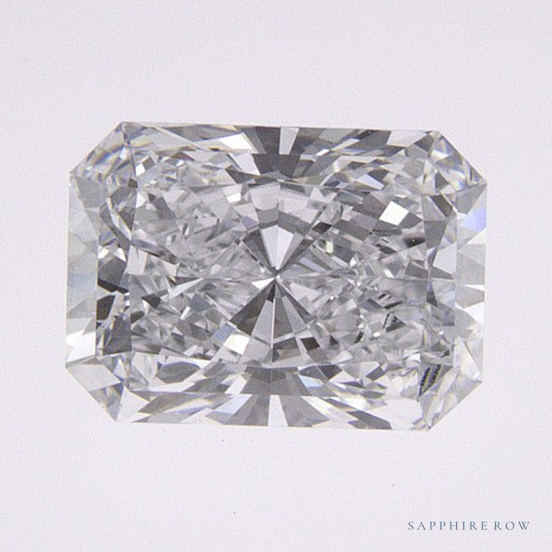 0.73 ct lab-grown diamond, radiant cut | Sapphire Row · cut7