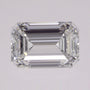 0.72 ct natural diamond, emerald cut | Sapphire Row · cut7