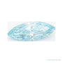 0.72 ct lab-grown fancy vivid blue diamond, marquise cut | Sapphire Row · cut4
