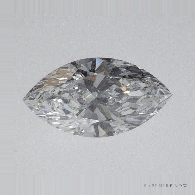 0.72 ct lab-grown diamond, marquise cut | Sapphire Row · cut7
