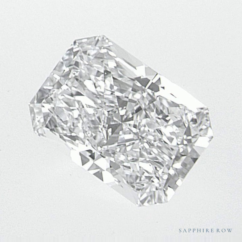 0.72 ct lab-grown diamond, radiant cut | Sapphire Row · cut7