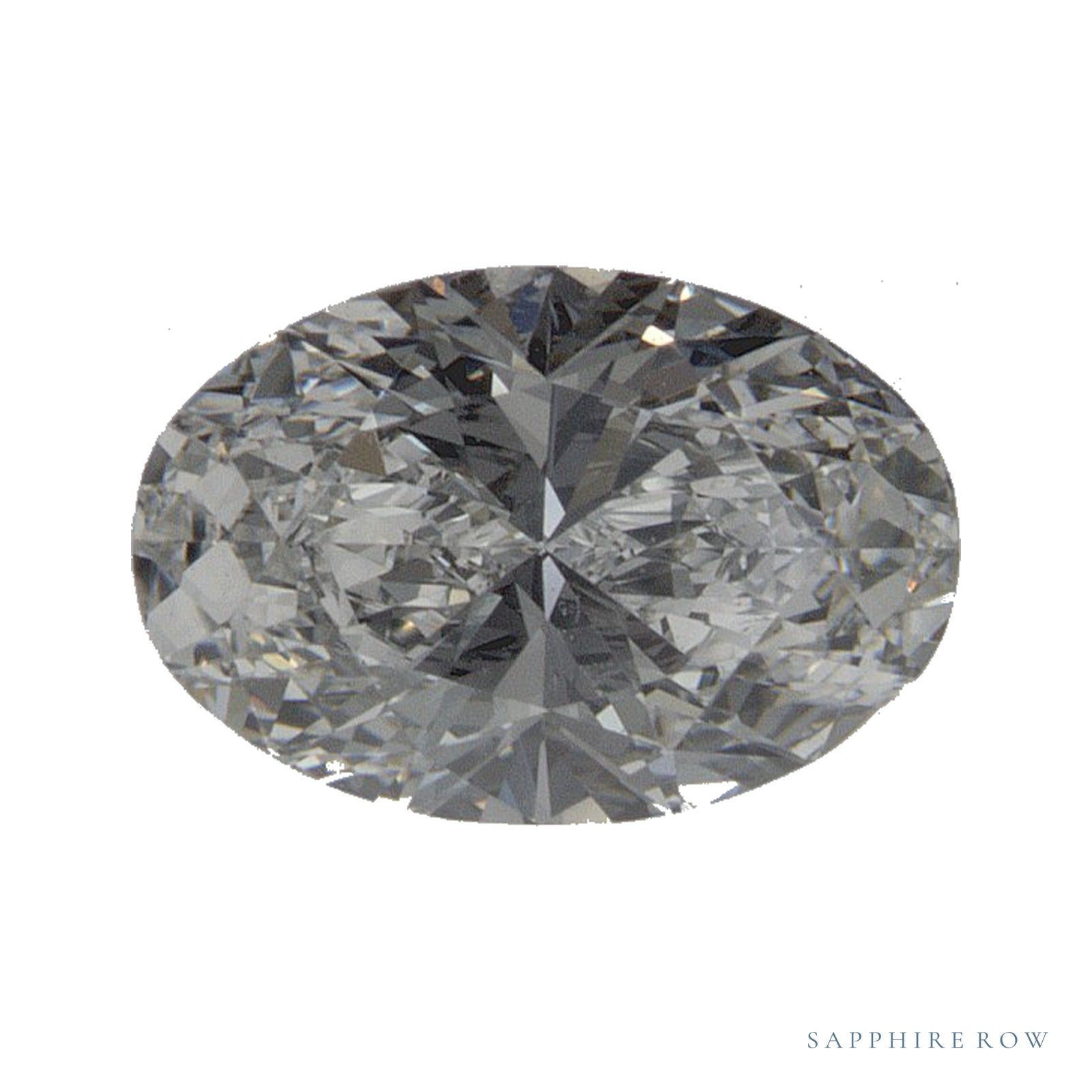 0.71 ct natural diamond, oval cut | Sapphire Row · cut4