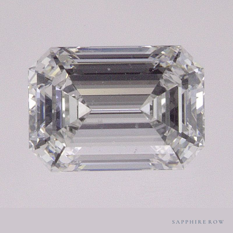 0.71 ct natural diamond, emerald cut | Sapphire Row · cut6
