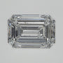 0.71 ct natural diamond, emerald cut | Sapphire Row · cut7