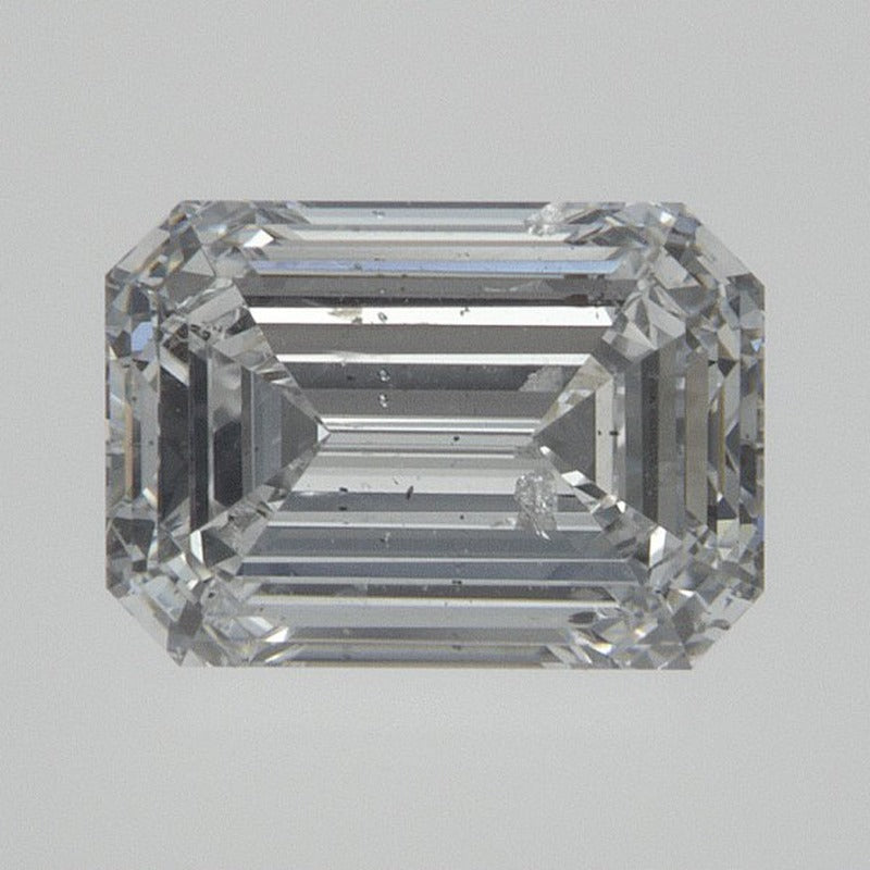 0.71 ct natural diamond, emerald cut | Sapphire Row · cut7