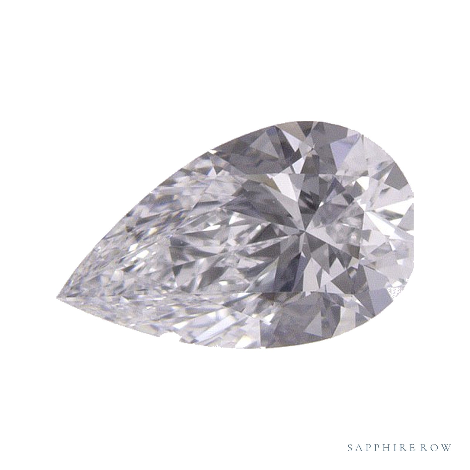 0.71 ct natural diamond, pear cut | Sapphire Row · cut4